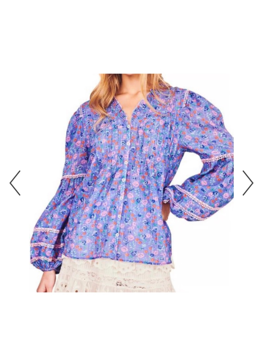Loveshack Fancy Levine Top
